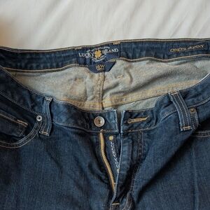 Lucky Brand Women's Dark Blue Skinny Jeans